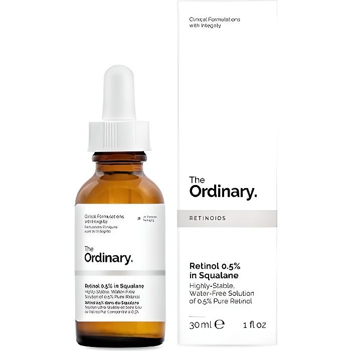 The Ordinary Retinol 0.5% in Squalane - 30ml, reduce the appearances of fine lines