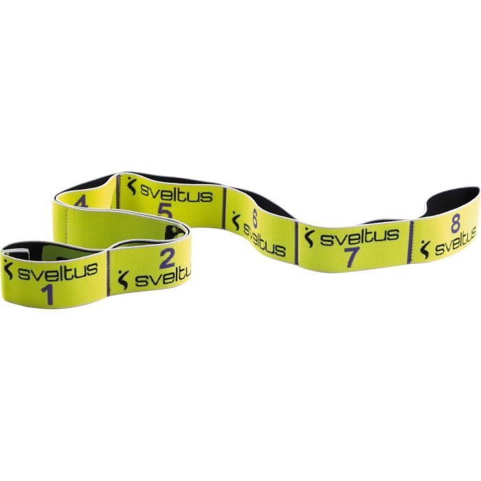 Elastiband SVELTUS - 10 kg - Jaune - Fitness - Entretien physique - Adulte