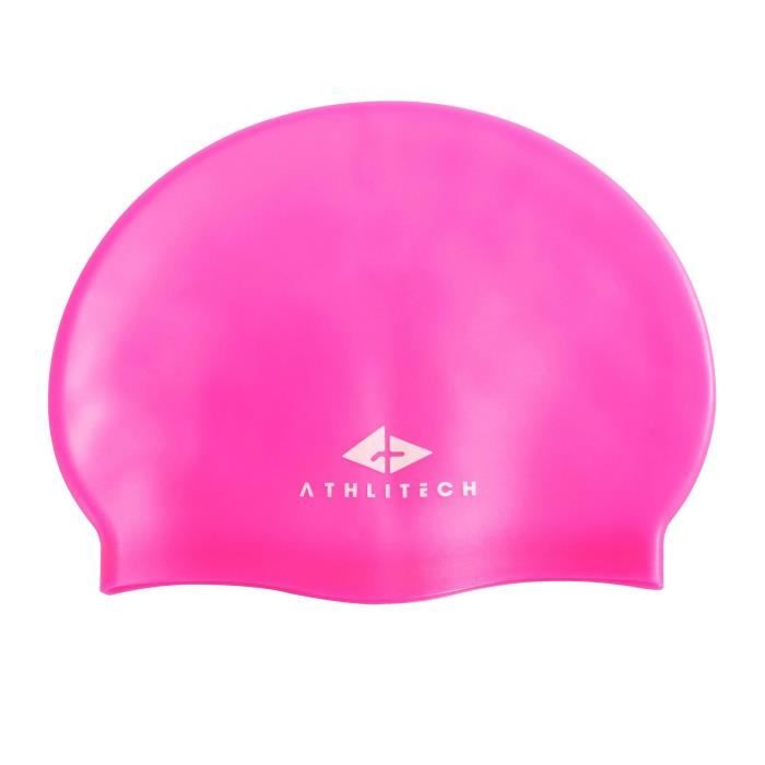 ATHLI-TECH Bonnet Silicone Go - Junior - Rose