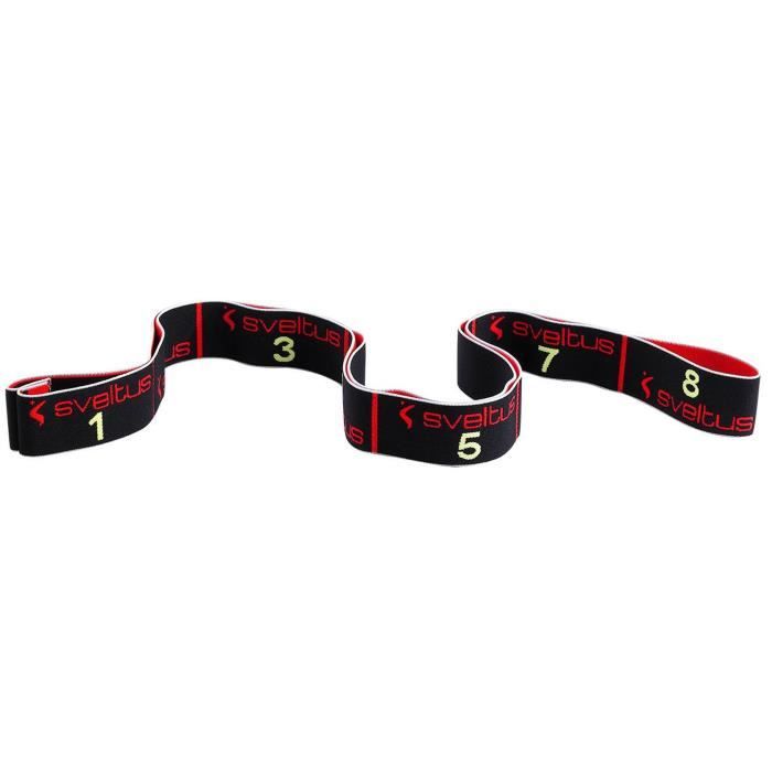 Elastiband SVELTUS - 15 kg - Noir - Fitness - Entretien physique - Usage occasionnel