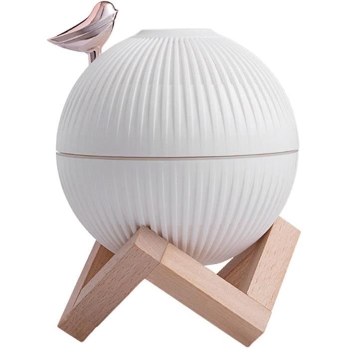 humidificateurs pour chambre à coucher, humidificateur portatif usb lark bird à brume fraîche avec veilleuse, humidificateur dair