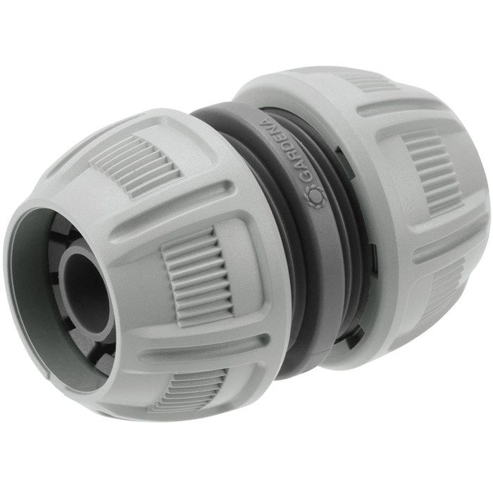 GARDENA Réparateur de tuyau d'arrosage – Adapté tuyau Ø13mm et Ø15mm – Pose sans outil – Power Grip – Garantie 5 ans (18232-20)