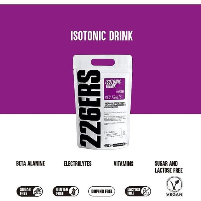 Boisson isotonique 226ERS 500g Red Fruits - blanc/violet - TU