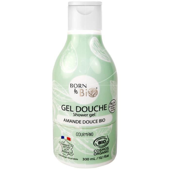 Born to Bio - Gel Douche Amande Douce bio - 300ml - Cosmetique Bio