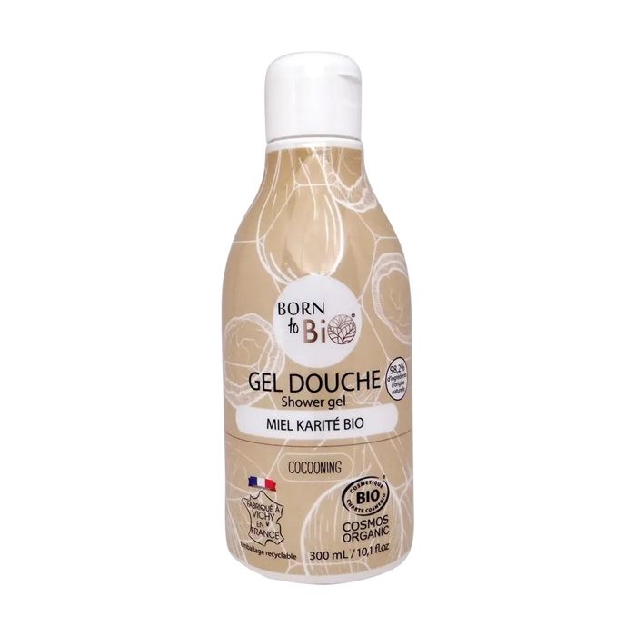 Born to Bio - Gel Douche Miel Karité bio - 300ml - Cosmetique Bio