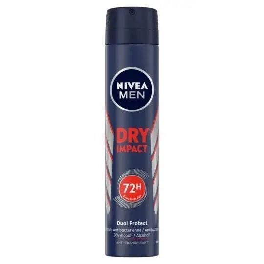 Déo impact plus de 48h 201 ml NIVEA MEN
