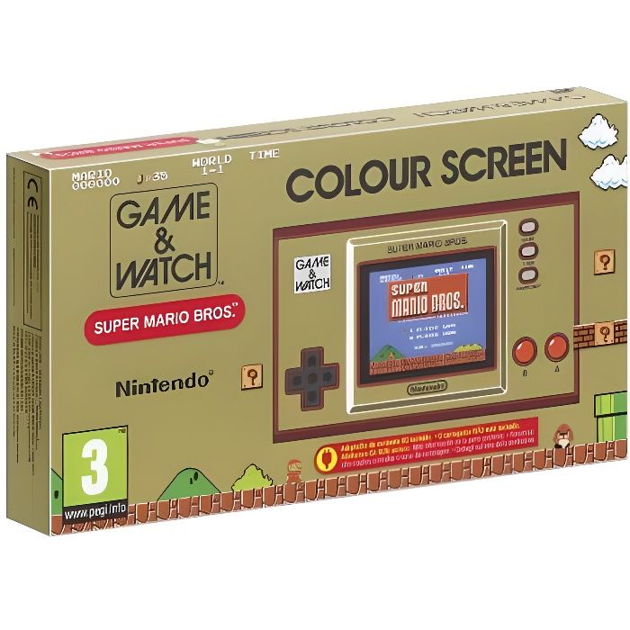 Console Game & Watch • Super Mario Bros.