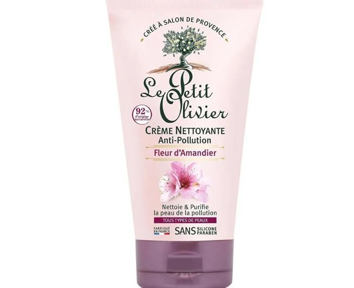 LE PETIT OLIVIER Crème Nettoyante Anti-pollution Fleur d'Amandier - 150 ml