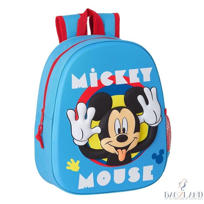 Sac à dos enfant 3D Mickey Mouse Bleu clair -  -  - Mickey Mouse
