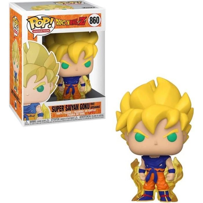 Figurine Funko Pop! Animation : Dragon Ball Z - Super Saiyan Goku (First appearence)