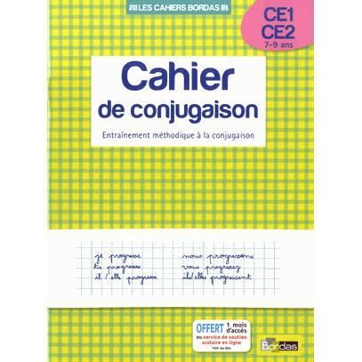 Cahier de conjugaison CE1-CE2 7-9 ans