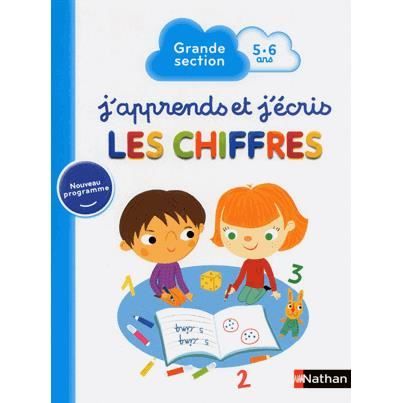 J'apprends et j'écris les chiffres