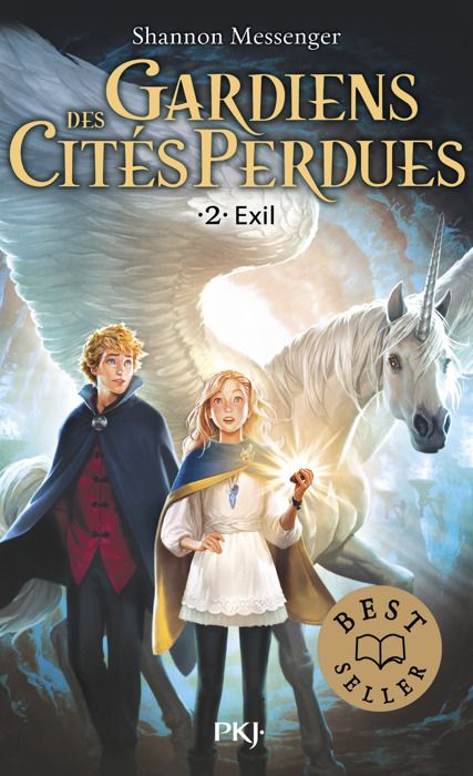 Livre - Messenger - Gardiens des cités perdues Tome 2 - Exil - Télépathie - Alicorne