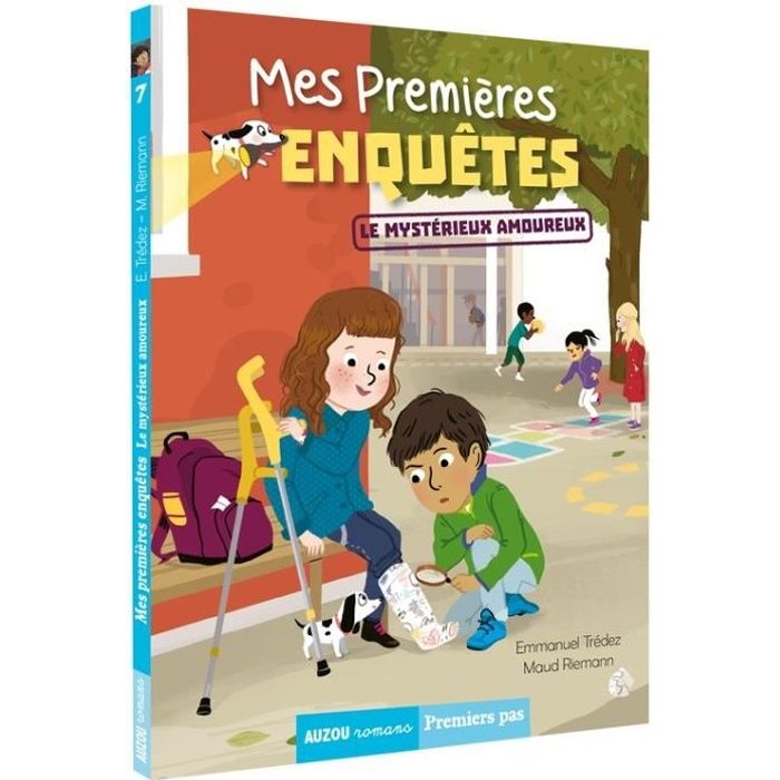 Mes premières enquêtes - Hachette Jeunesse - Le mystérieux amoureux - Roman jeunesse - Enzo et Max - 32 pages