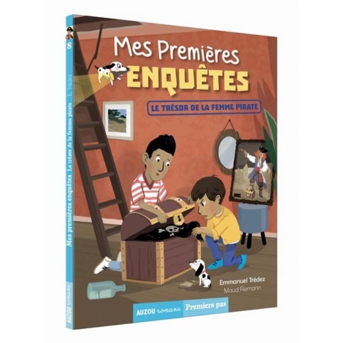 Mes premières enquêtes - Le trésor de la femme pirate - Livre pour enfants