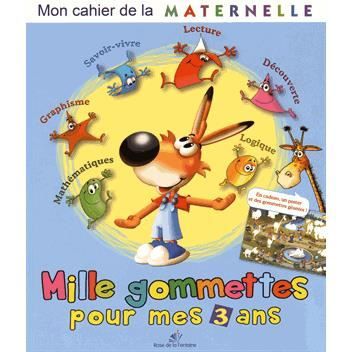 Mille gommettes pour mes 3 ans