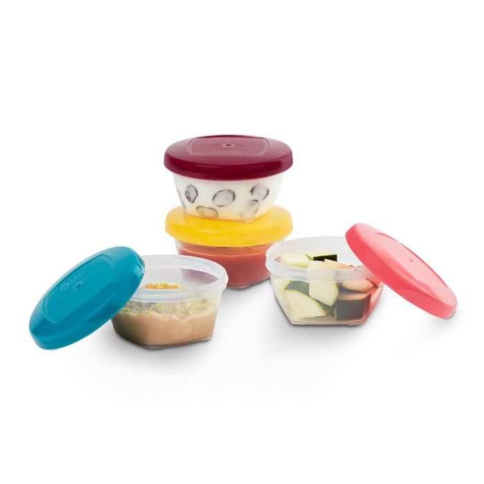 BABYMOOV Babybols Kit S - 4 x 120 ml - Pots de conservation hermétiques