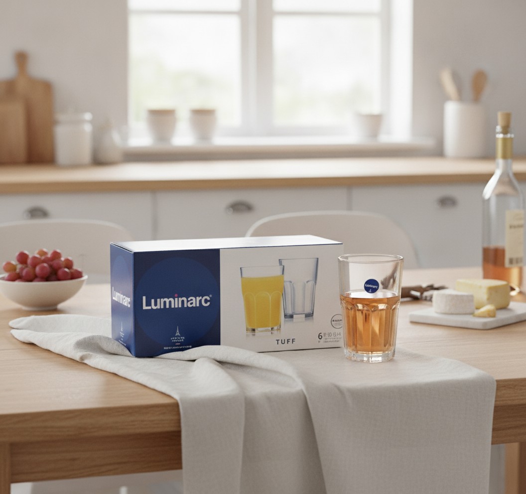 Coffret de 6 Verres Luminarc Vigne - 33 cl - Marjane Mall - Image 3