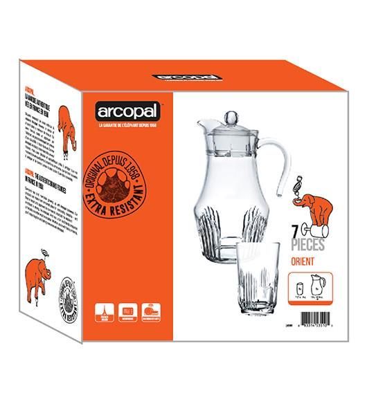 Arcopal Orient 7pcs Drink Set #L4986