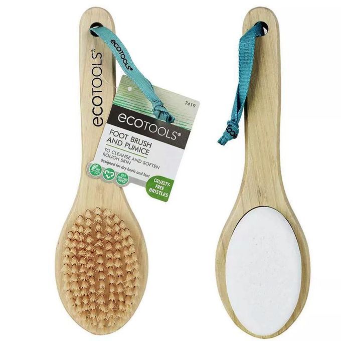 Brosse à pieds et pierre ponce en bambou Ecotools