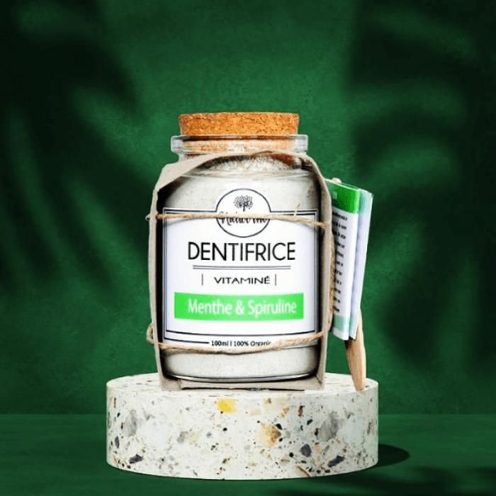 Dentifrice en poudre menthe & spiruline