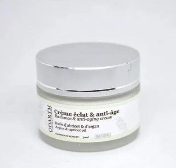 Crème éclat & anti-âge Huile d'abricot & d'argan