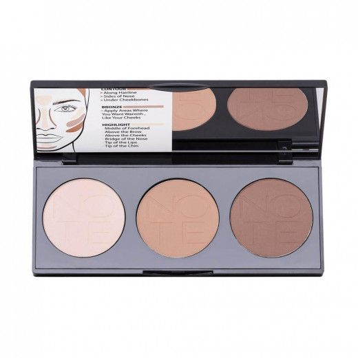 NOTE PERFECTING CONTOURING POWDER PALLETE 01