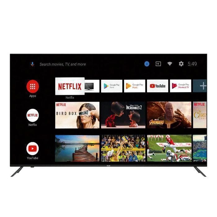 HAIER - Télévision LED Smart - 32" - RECEPTEUR FULL HD - H32K66G