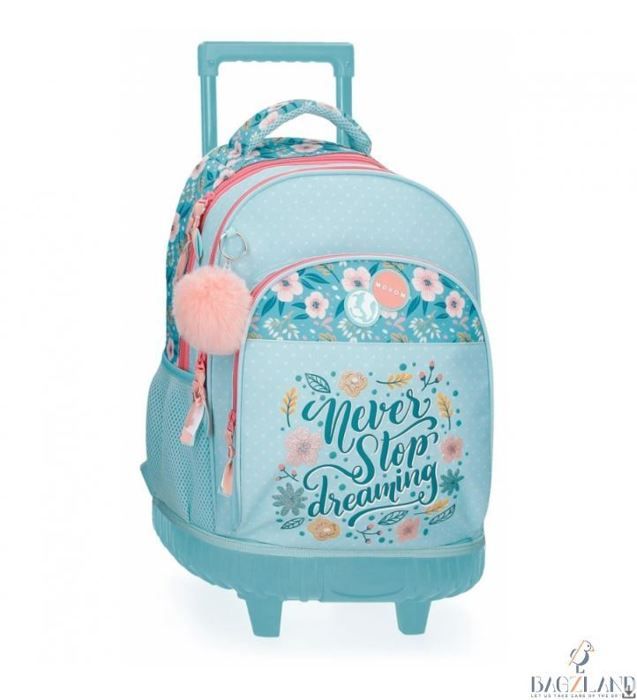 Cartable à roulettes Never Stop Dreaming 43 cm