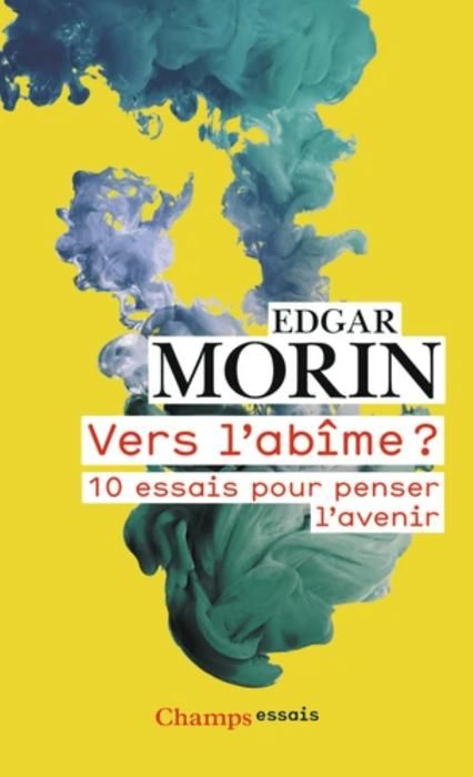 Livre - VERS L'ABIME ? - 10 ESSAIS POUR PENSER L'AVENIR