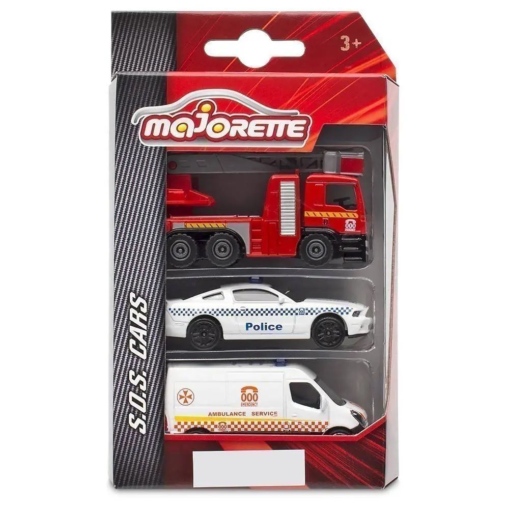 MAJORETTE - S.O.S. 3 PIECES SE