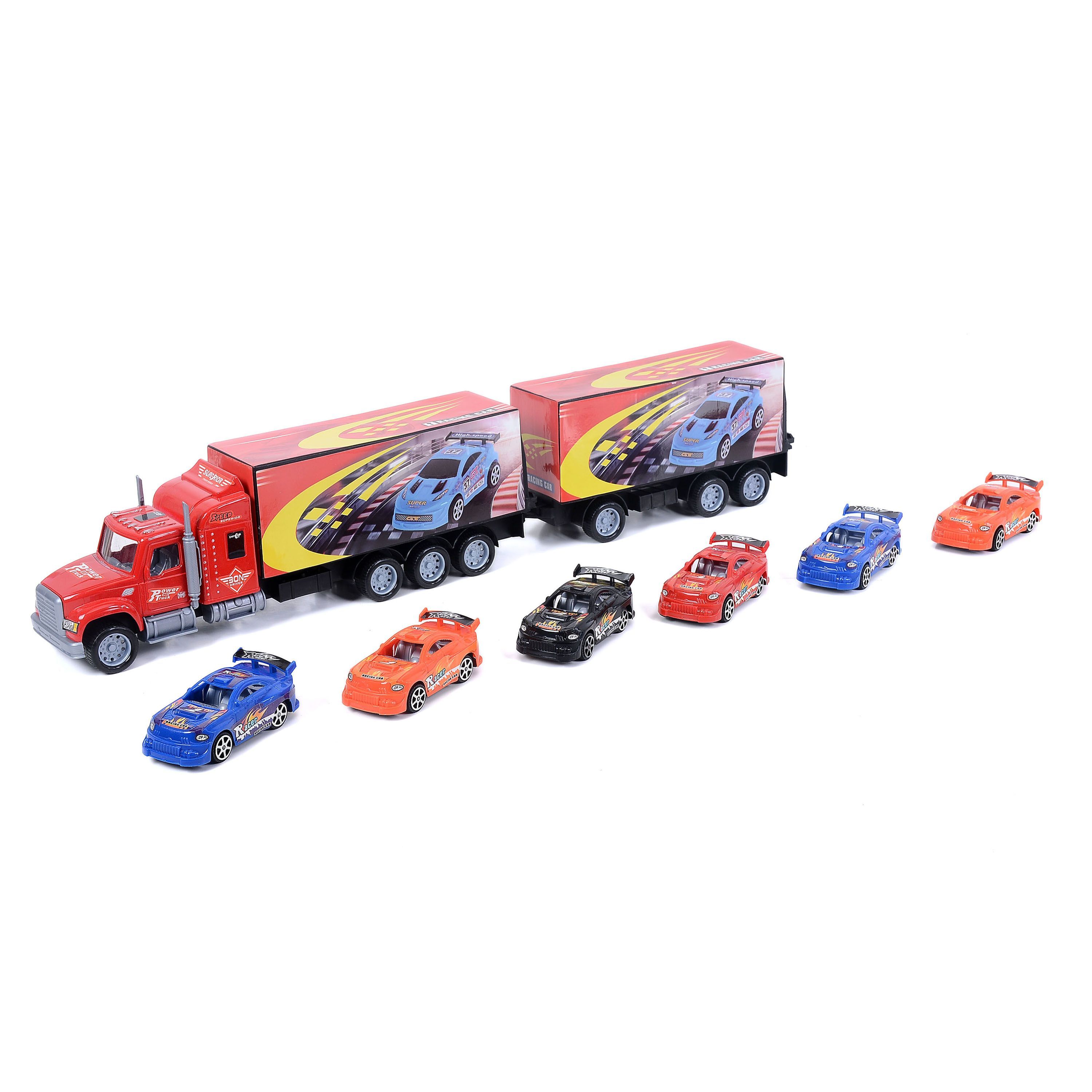 CAMION FRICTION DOUBLE CONTENE