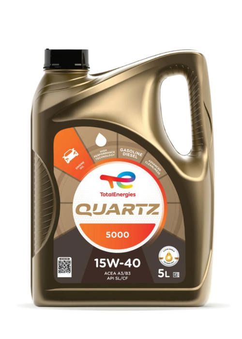 HUILE MOTEUR QUARTZ 5000 15W40 - 15W40