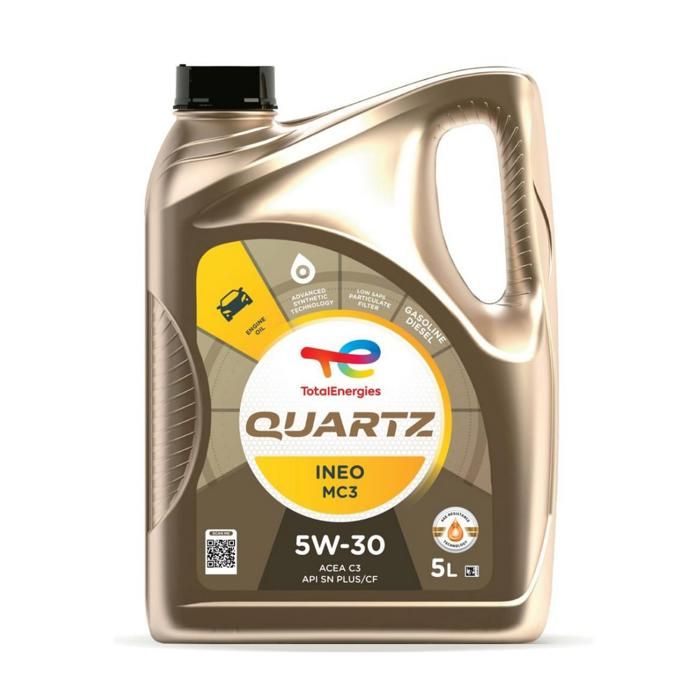 HUILE MOTEUR QUARTZ INEO MC3 5W30 - 5W30