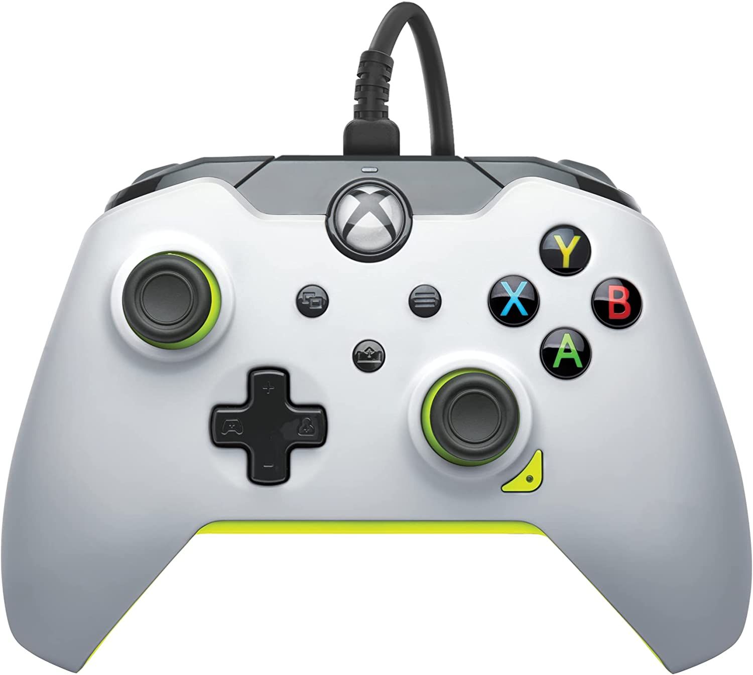 PDP - MANETTE DE JEU FILAIRE ELECTRIC WHITE POUR XBOX & WINDOWS