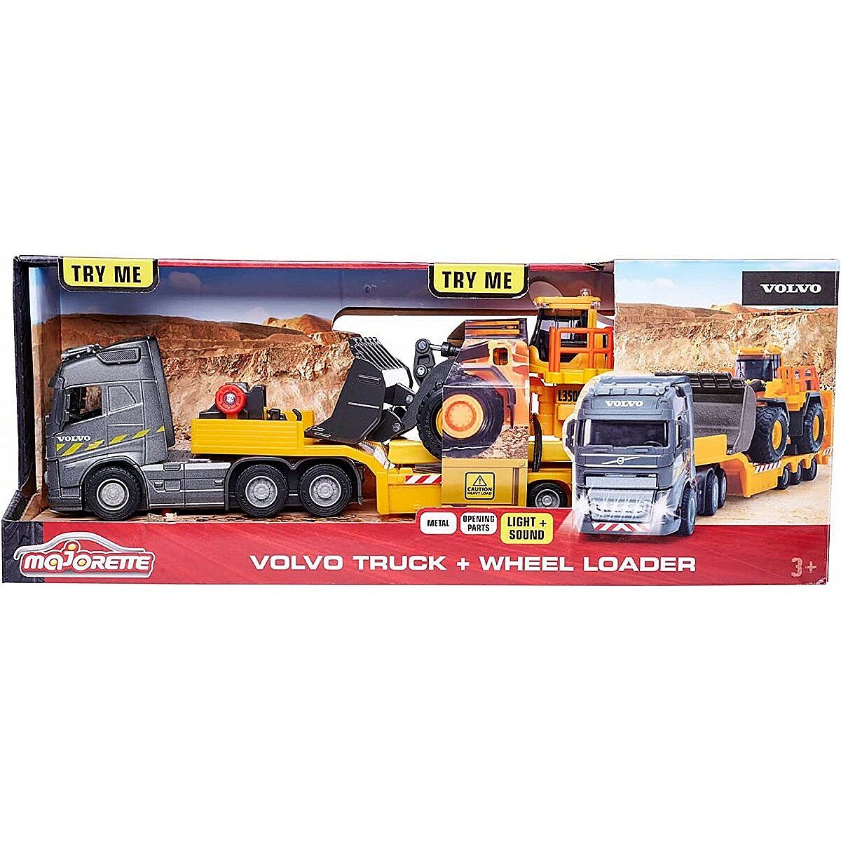 SIMBA Volvo FH-16 Truck + Wheel Loader L350H