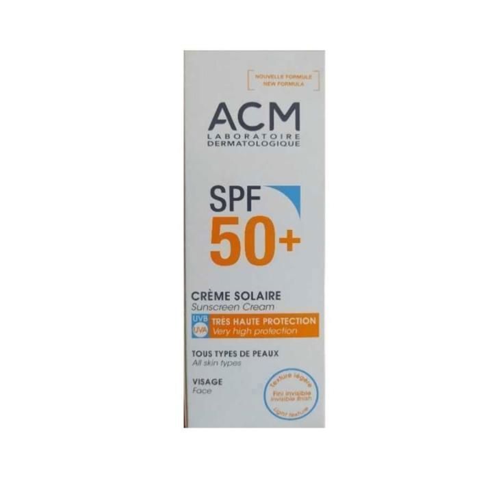 Acm écran solaire Spf 50+ - 50 ml