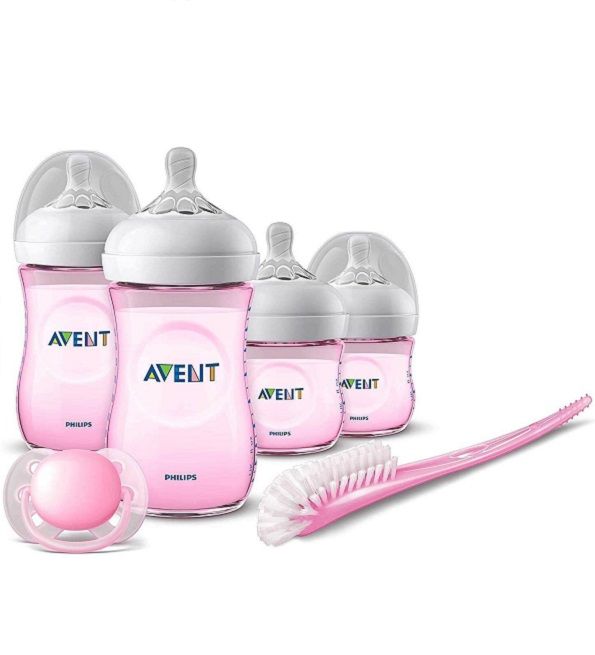 AVENT NATURAL COFFRET NOUVEAU NE ROSE SCD301/03