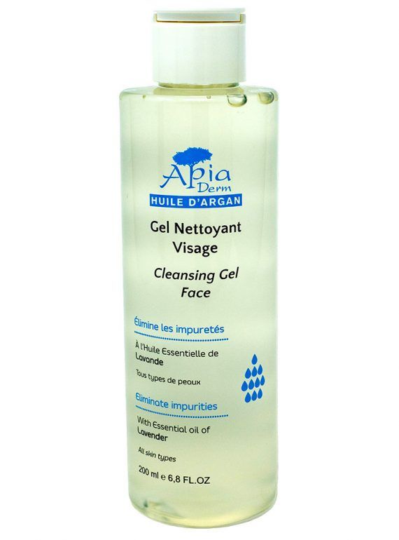 Apia Derm Gel Nettoyant Visage 200ml