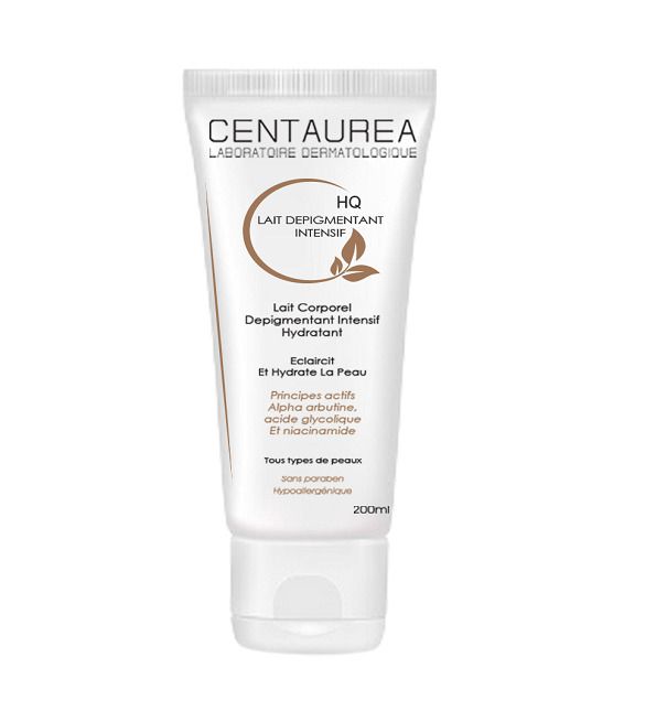 Centaurea Lait Dépigmentant HQ – Soin Éclaircissant - 200 ml