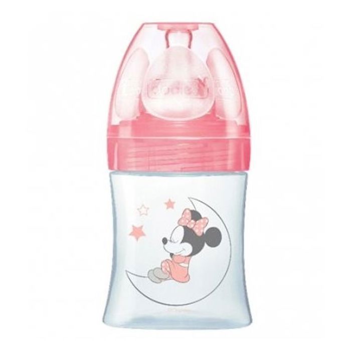 Dodie - Biberon Disney Baby Minnie Sensation+ Anti-colique tétine plate (0-6 M) - 150 ml - Aléatoire