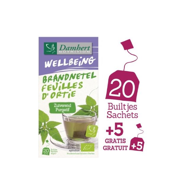 Damhert Tisane Ortie 20+5 sachets