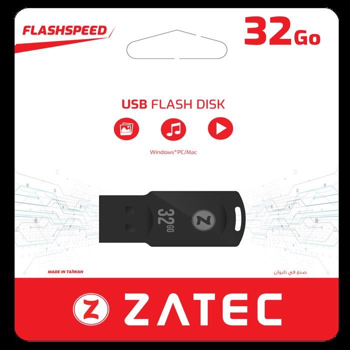 CLÉ USB ZATEC - Flashspeed  32GO