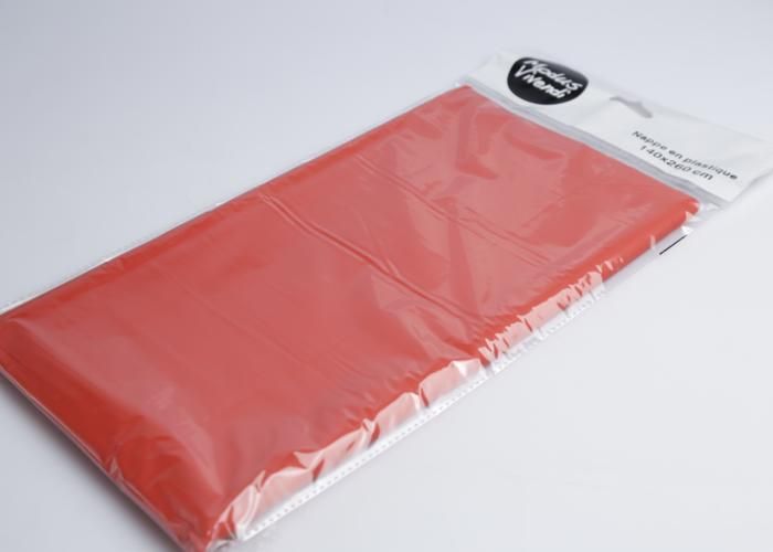 Nappe Modus Vivendi Rouge - 140X260Cm