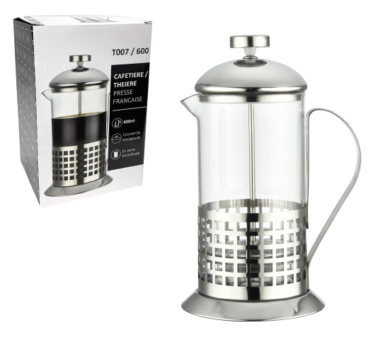 Cafetière Piston Presse à Café - 600Ml
