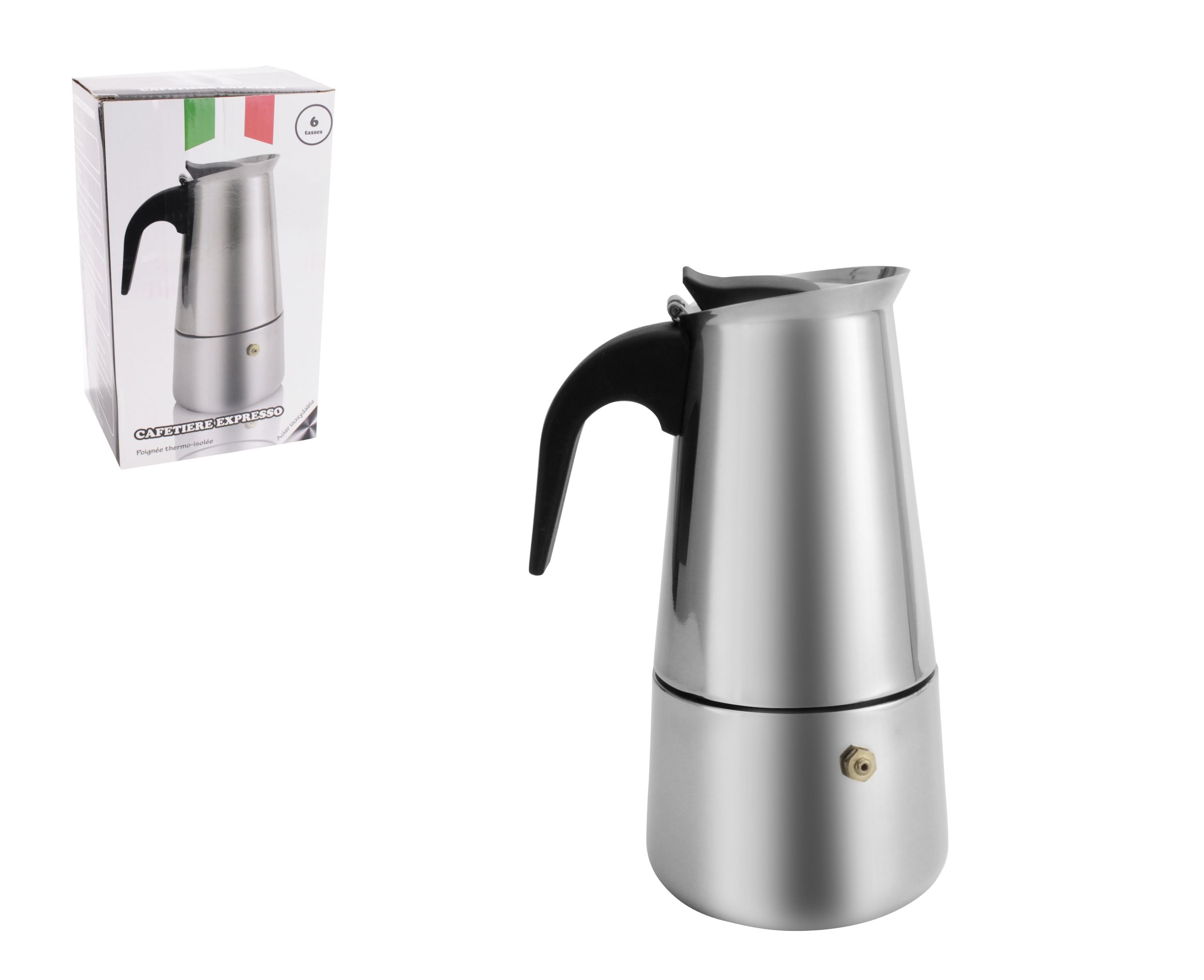 Cafetiere 4 Tasses Avec Bras En Plastique