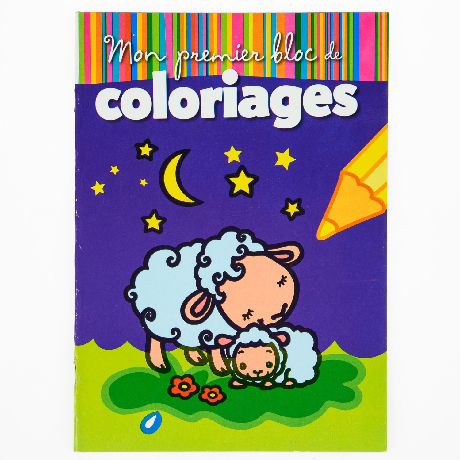 Mon Premier Bloc De Coloriages - Mouton 16 A5