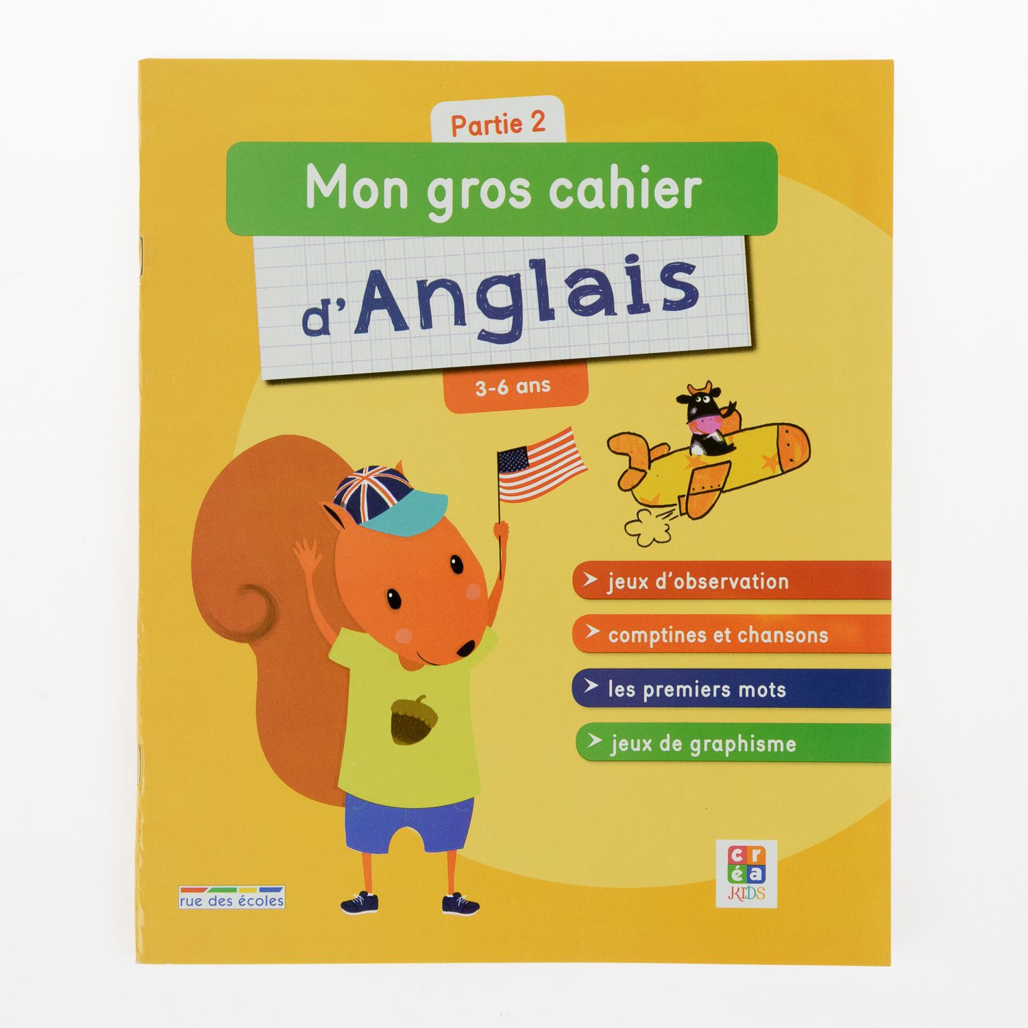 Mon Gros Cahier D'Anglais Maternelle Série 2