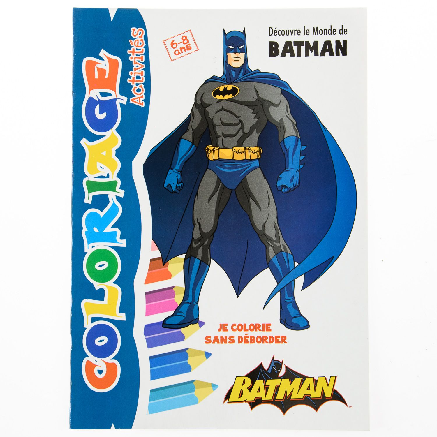 Coloriage Warner Bros Batman ( 6-8 Ans )