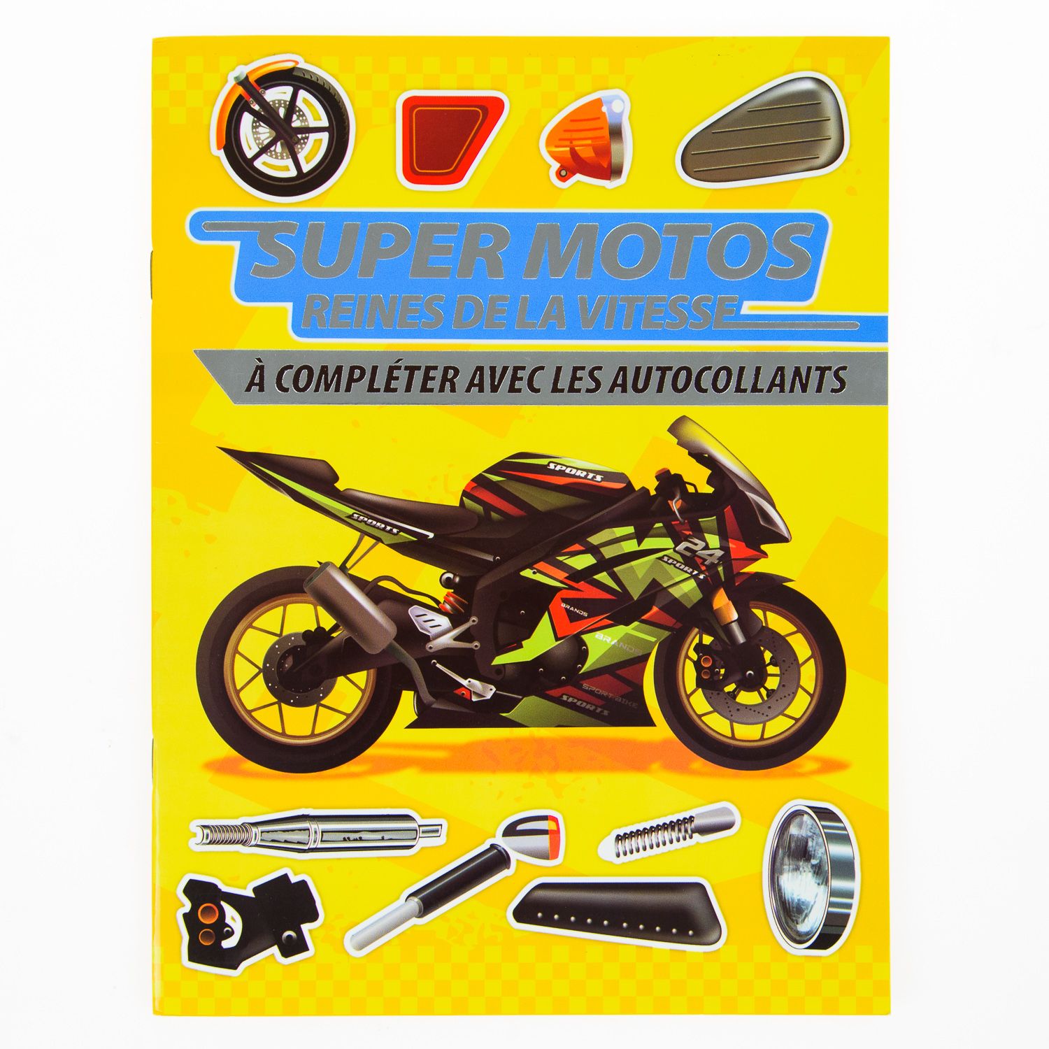 Super Motos Reines De La Vitesse Avec Autocollant